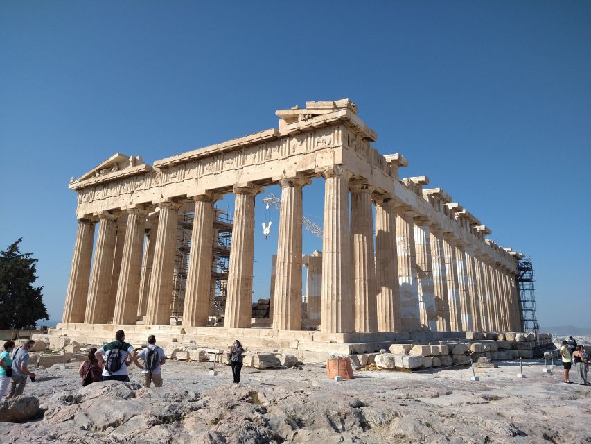 Athens: The Acropolis Guided Walking Tour in German - Passing through the Propylaea