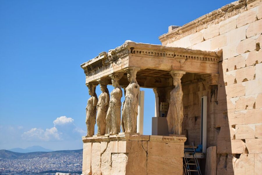 Athens: The Acropolis Guided Walking Tour in German - The 360-degree view from the summit