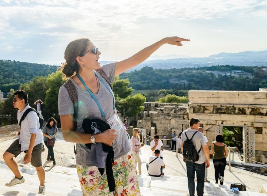 Athens: The Acropolis Walking Group Tour with a French Guide - The Healing Temple and Odeon of Herodes Atticus