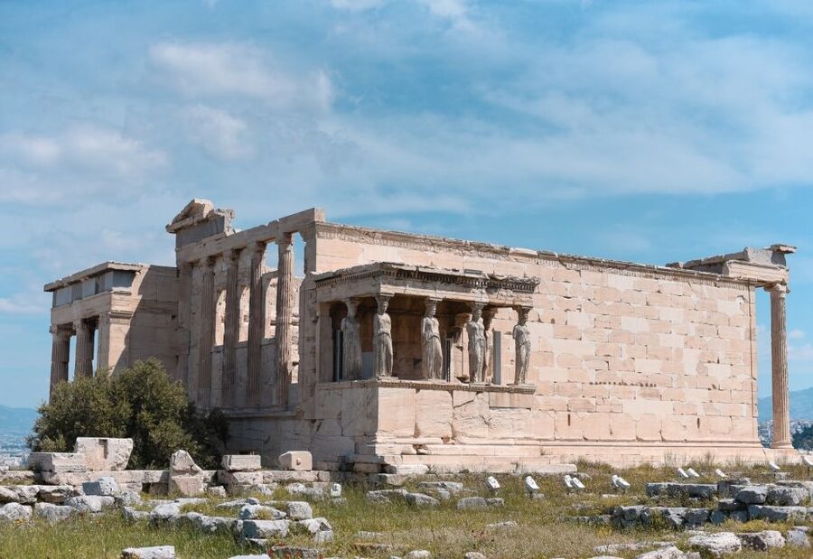 Athens: The Mythology Tour of Acropolis & Acropolis Museum - Erechtheion and the contest between Athena and Poseidon