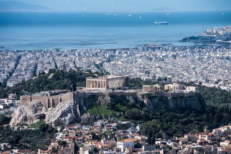 Athens: Timeless Hills Walking Tour & Mount Lycabettus - The final climb to Mount Lycabettus