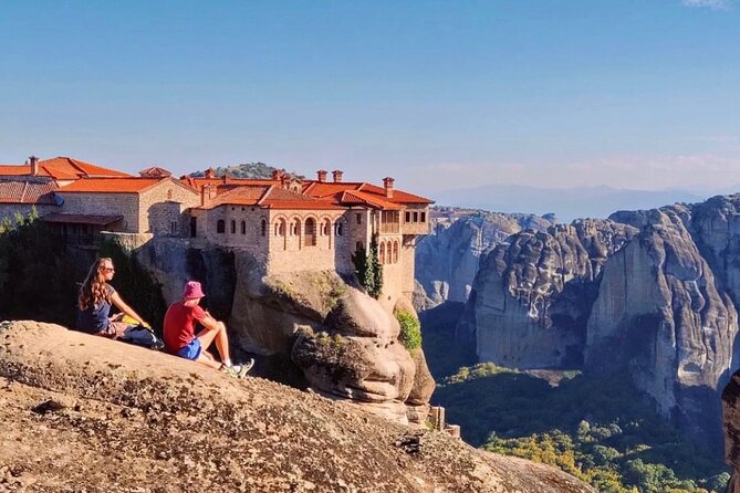 Athens to Meteora Panoramic Day Tour with transfer option - Entering three monasteries and facing the stairs