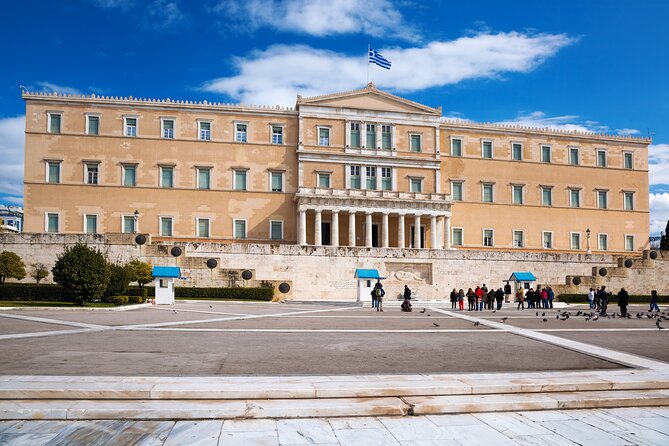 Athens Tour (from Cruise Terminal Piraeus) - The Evzones at the Hellenic Parliament