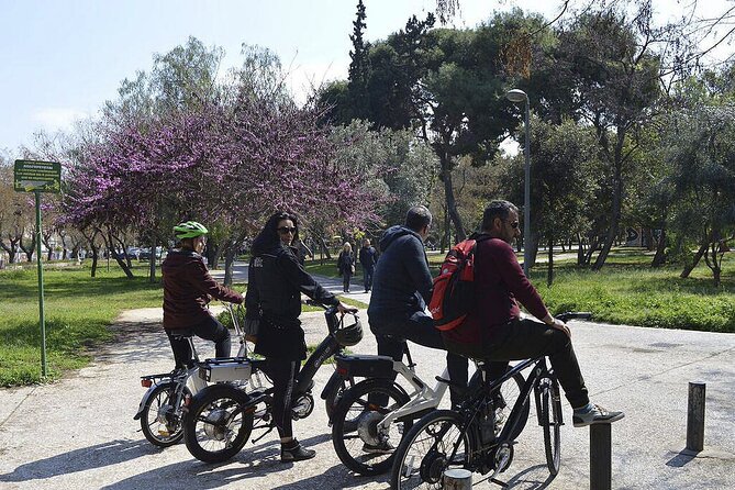 Athens Tour with Electric Bike - Syntagma Square and the National Garden