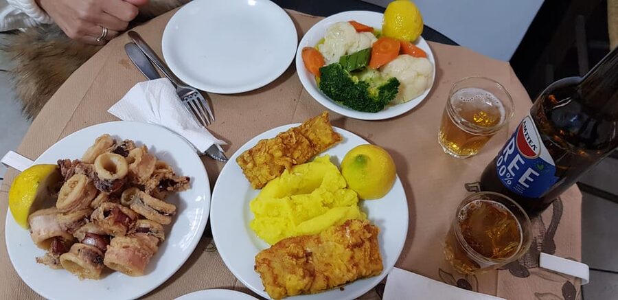 Athens: Traditional Greek food tour in hidden spots - Street food before the tables are set