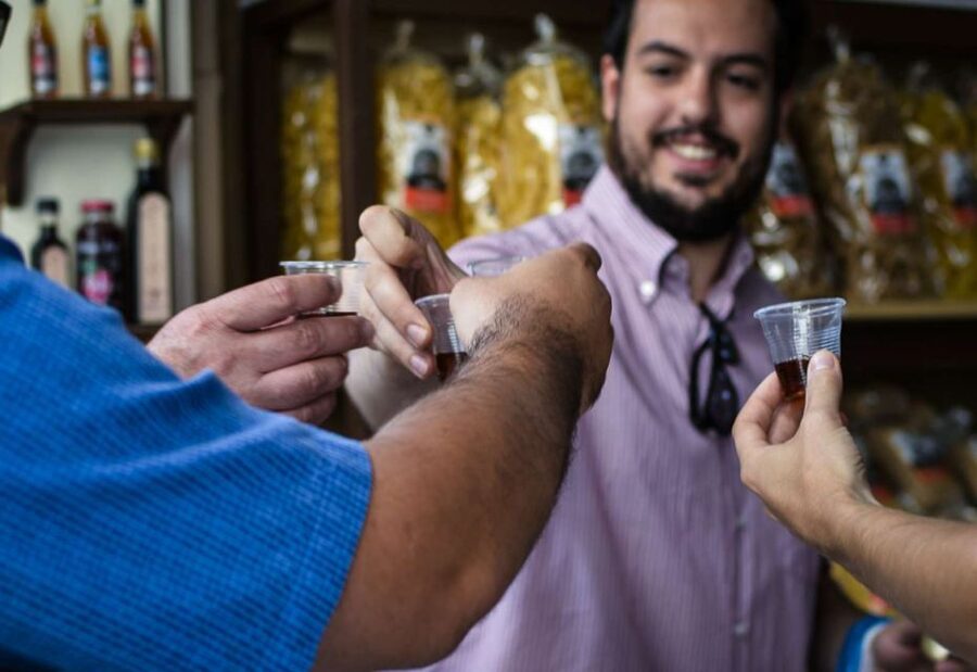 Athens: Ultimate Food Walking Tour with 15 Tastings - Cured meats, wine, and local spirits