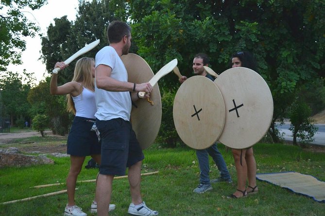 Athens: Unique & Interactive Greek Small Group Warrior Experience - Phalanx drills, wrestling, boxing, and teamwork