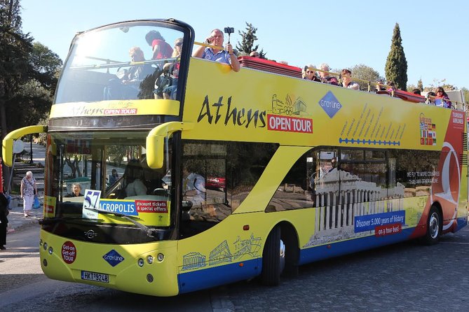 Athens Unlimited Museum Pass - Using the 48-hour hop-on hop-off bus