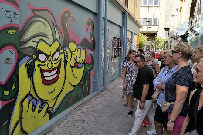 Athens Urban Street Art Tour - Omonoia and the older works along the route