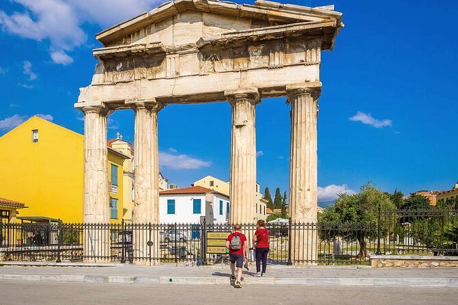 Athens Urban Treasure Hunt w Food Stop - Hadrian’s Library and the old monuments