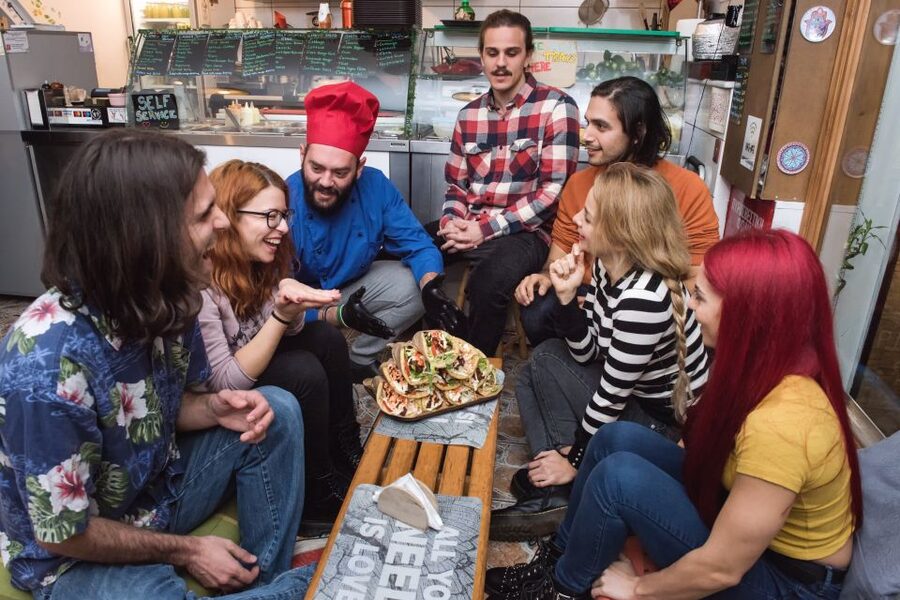 Athens: Vegan Local Street Food Guided Walking Tour - Starting near the Acropolis station