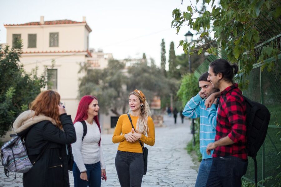 Athens: Vegan Local Street Food Guided Walking Tour - Greek salad with plant-based feta