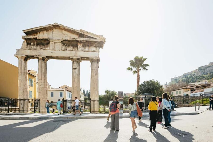 Athens: Women in Ancient Greece Guided Walking Tour - Hadrian’s Library and Plaka