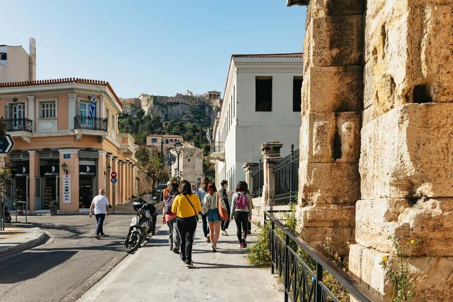Athens: Women in Ancient Greece Guided Walking Tour - Monastiraki begins the story