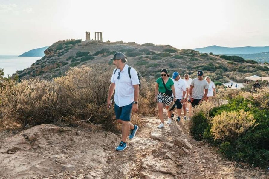 Best of Athens & Sunset at the Temple of Poseidon Day Tour - Ancient Athens beyond the hill
