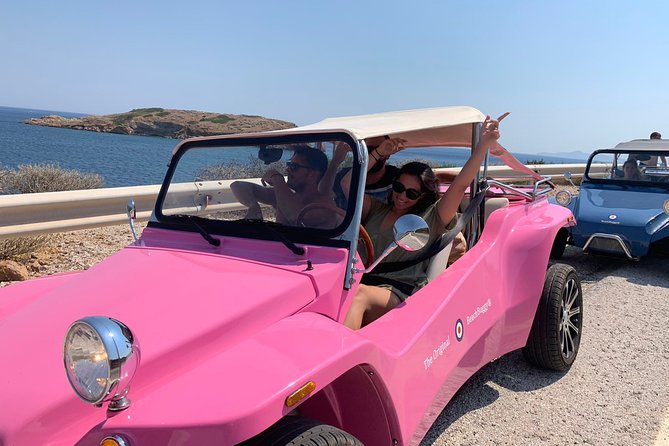 Buggy Tour in Ancient Ruins and Temples around Athens-SOUNIO Poseidon Temple - The Athens Riviera ride from Faliro to Kavouri