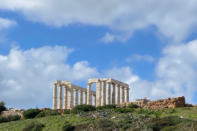 Cape Sounio Private half day Poseidon Athenian Riviera sunset - Reaching the Temple of Poseidon