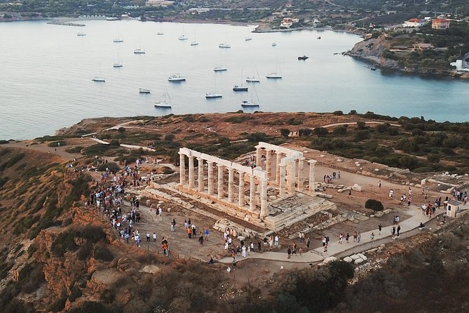 Cape Sounio Temple of Poseidon Half Day Private Tour - Arriving at the Temple of Poseidon