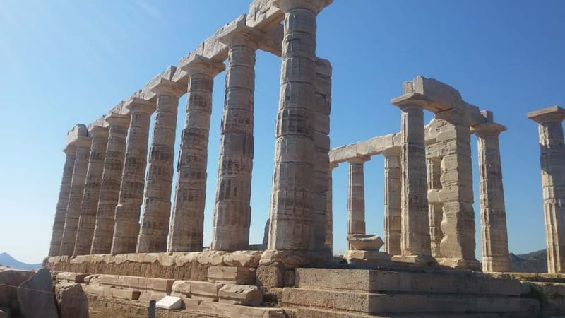 Cape Sounion with Official Guide to the Temple of Poseidon - One hour inside the archaeological site