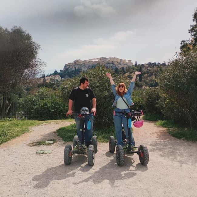 City Tour with EZRaider (4-wheeled) - Dionysiou Areopagitou and the first Acropolis views