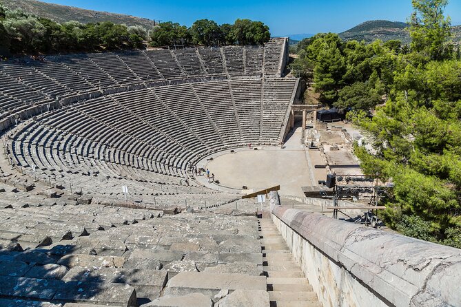 Corinnt Canal, Epidaurus, Nafplio and Mycenae, Private Day Tour - Epidaurus and the theatre’s famous acoustics