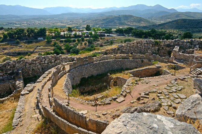 Corinth Canal, Ancient Corinth, Mycenae and Nafplio Private Tour from Athens - Acrocorinth, a high citadel above the plain