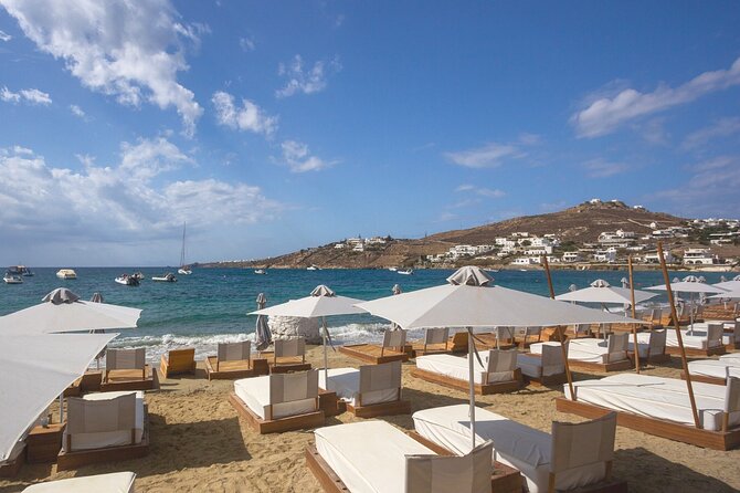 Day Trip to Mykonos Island from Athens - The short transfer to Ornos Beach