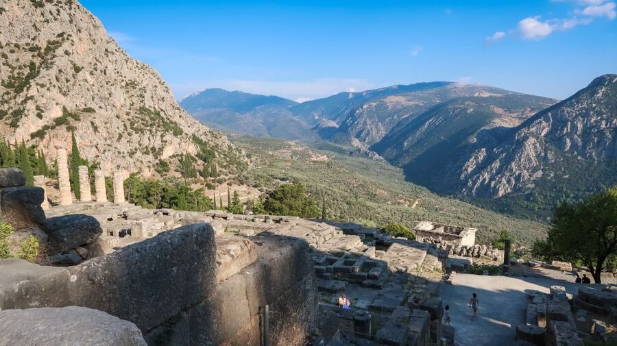 Delphi: Archaeological Site & Museum Ticket with Audio Tour - The Treasury of the Athenians and the Temple of Apollo
