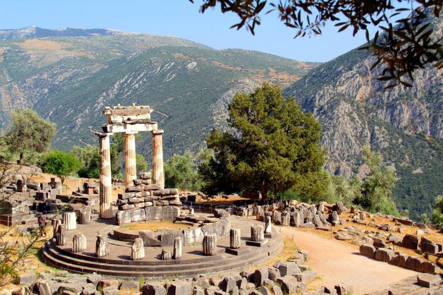 Delphi: Archaeological Site & Museum Ticket with Audio Tour - The Roman Agora sets the scene
