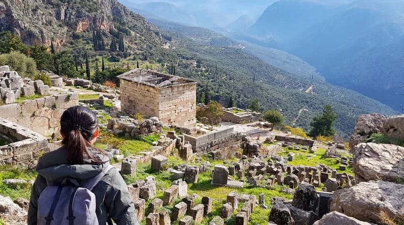 Delphi: Archaeological Site & Museum Ticket with Audio Tours - The theater, stadium, and the effort to reach them