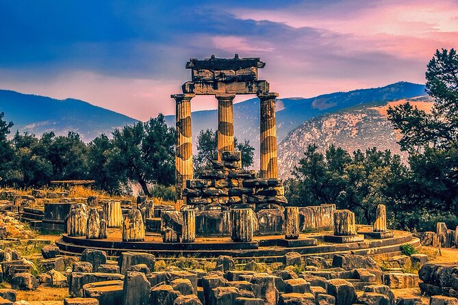 Delphi Full Day Private Trip From Athens With Lunch Overlooking the Sea - The Sanctuary of Athena Pronaia and Delphi’s most photographed view