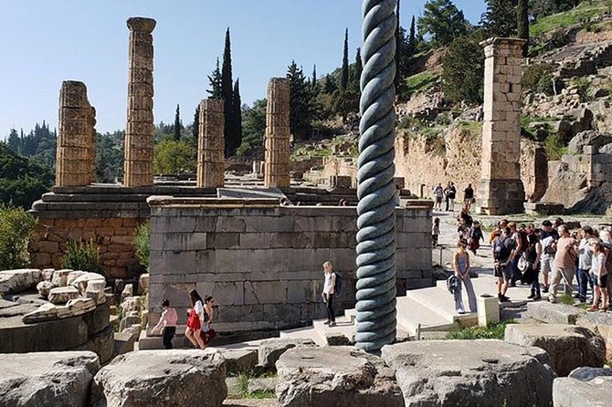 Delphi Full Day Private Trip From Athens With Lunch Overlooking the Sea - What private transport changes for your day