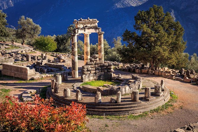 Delphi Full Day Private Trip From Athens With Lunch Overlooking the Sea - The two-hour ride from Athens to Mount Parnassos