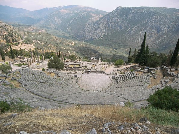 Delphi, Thermopylae full day private tour from Athens - Delphi’s Temple of Apollo and sacred terraces