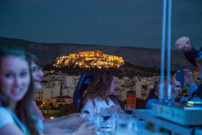 Dinner in the Sky Athens - What the six-course meal is like