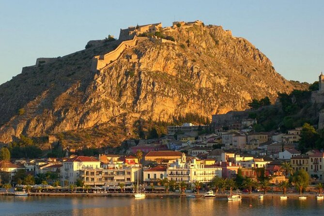 Discover Corinth-Nafplio: All Day Tour Through History and Beauty - Bourtzi and Nafplio’s harbor defenses