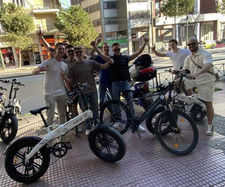 E-Bike Tour of the Historical Center of Athens - Starting near the Acropolis Metro Station