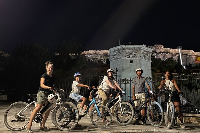 Electric Bike Tour of Athens by Night - Pedaling through Plaka after dark