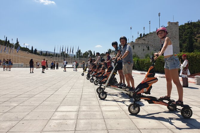 Electric Trikke Bike Athens Complete Tour - National Garden and a needed pause