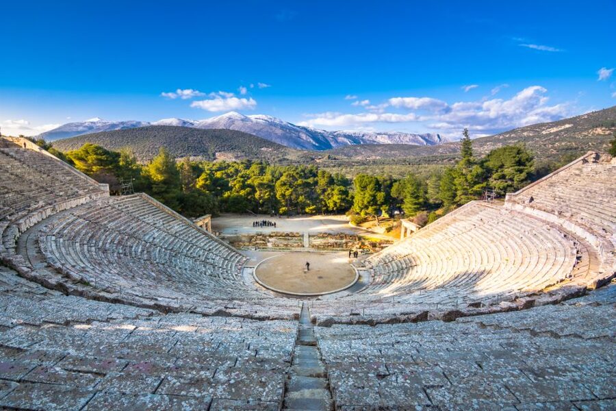 Epidaurus: Temple of Asclepius & Theatre with optional audio - The Sanctuary of Asclepius beyond the theatre