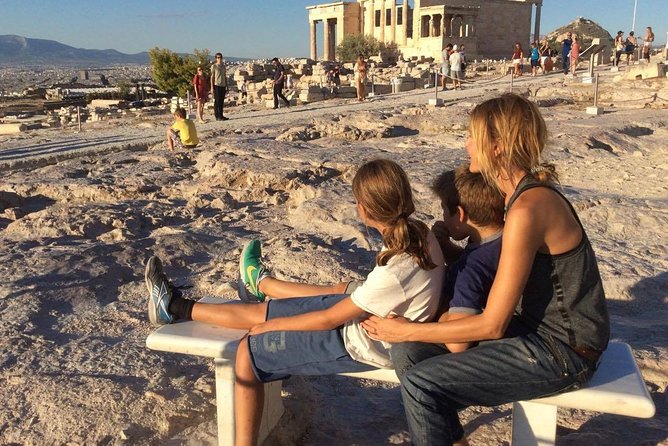 Family Acropolis & Acropolis Museum Tour inspiredby Percy Jackson - The Parthenon, views, and visual reconstruction