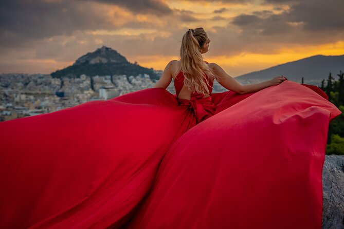 Flying Dress Athens Official - Why this Athens photo session feels different