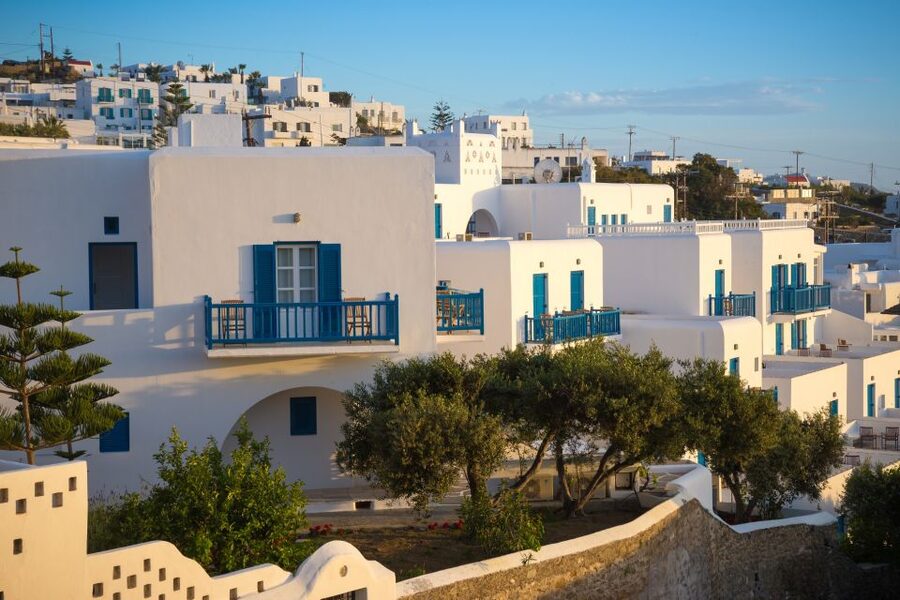 From Athens: 2-Day Santorini and Mykonos Trip - Santorini arrival, hotel transfer, and your first free hours