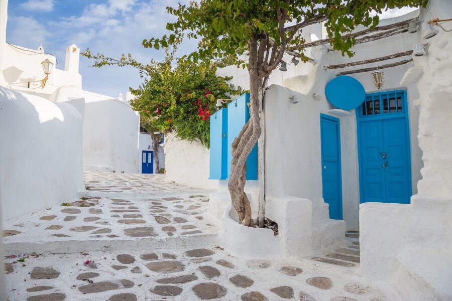 From Athens: 2-Day Santorini and Mykonos Trip - Three guided hours and a Santorini sunset