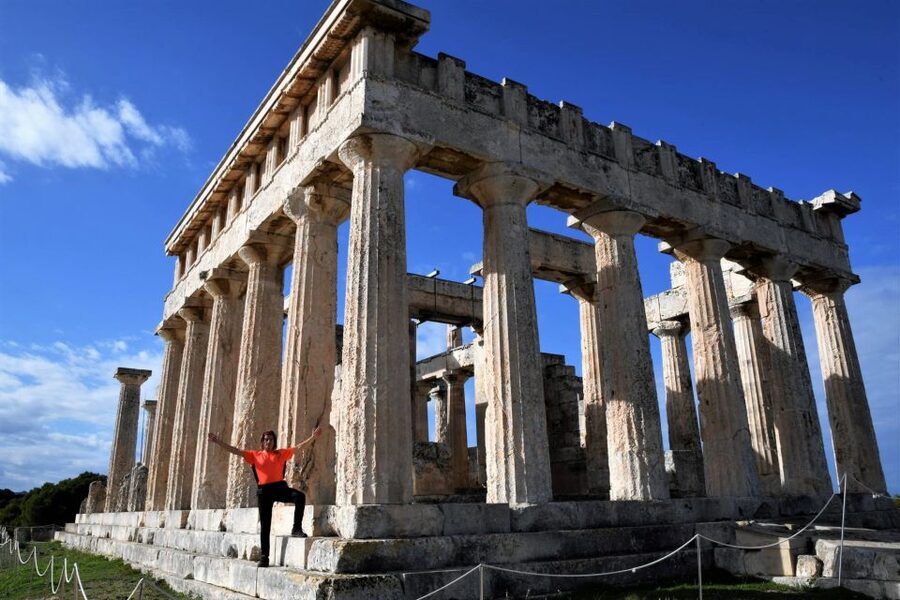 From Athens: Aegina Island E-Bike Tour with Ferry Tickets - Paleochora, Aegina’s quiet medieval citadel