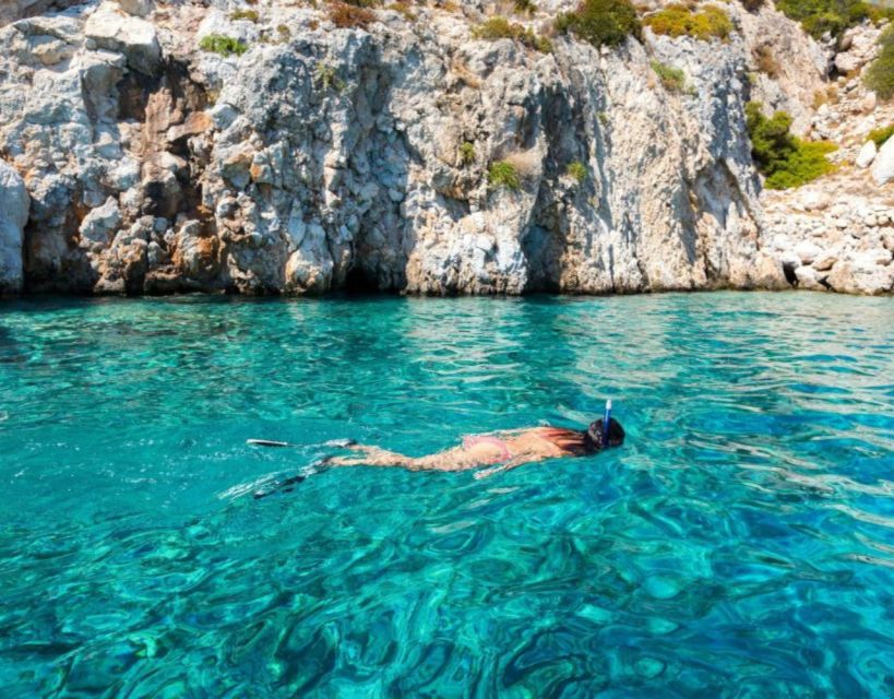 From Athens: Athens Riviera Swimming Cruise with Buffet & DJ - Leaving Athens for the Saronic Gulf