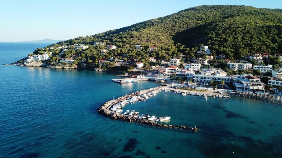 From Athens: Athens Riviera Swimming Cruise with Buffet & DJ - Agistri and the first taste of island water