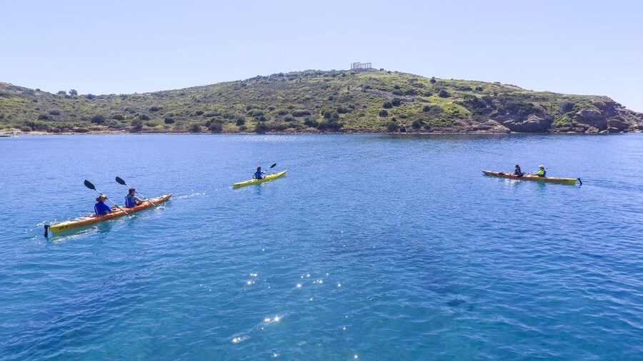 From Athens: Cape Sounion Guided Kayaking Tour with Lunch - Getting from Athens to the coast