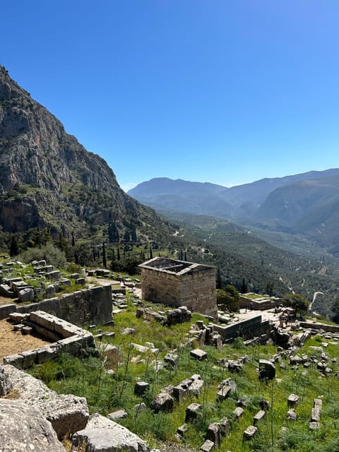 From Athens: Delphi and Arachova Private Tour - Walking through Delphi’s archaeological site