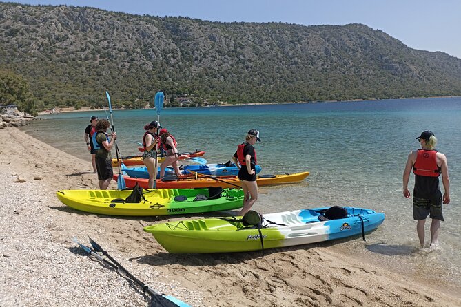 From Athens Half Day Sea Kayak Tour at the Corinthian Gulf - Wind Can Change the Route